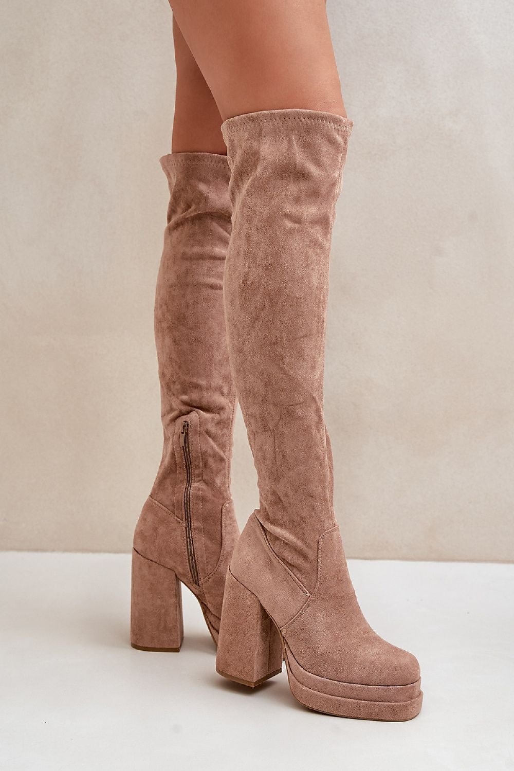 Selene laarzen beige