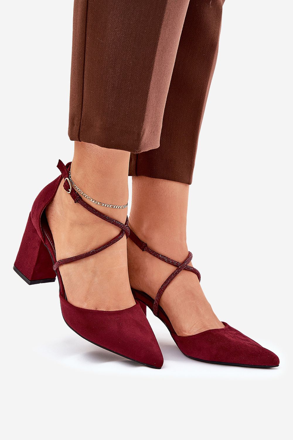 Pumps met dikke hak model 211083 Step in style