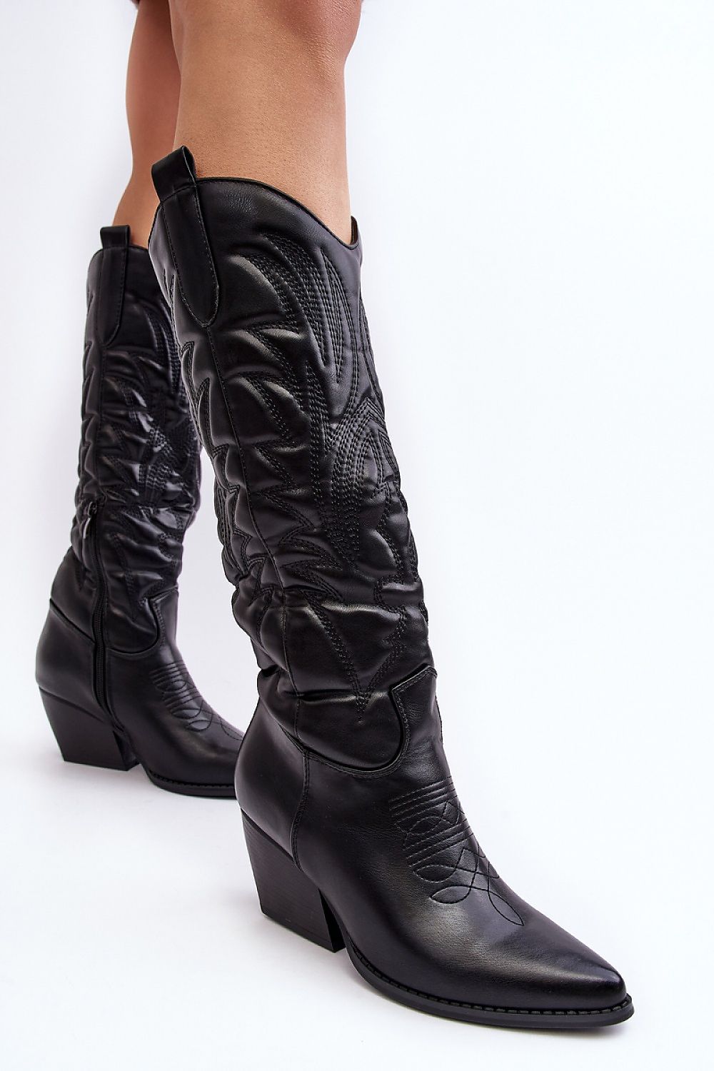 Cowboy boots zwart