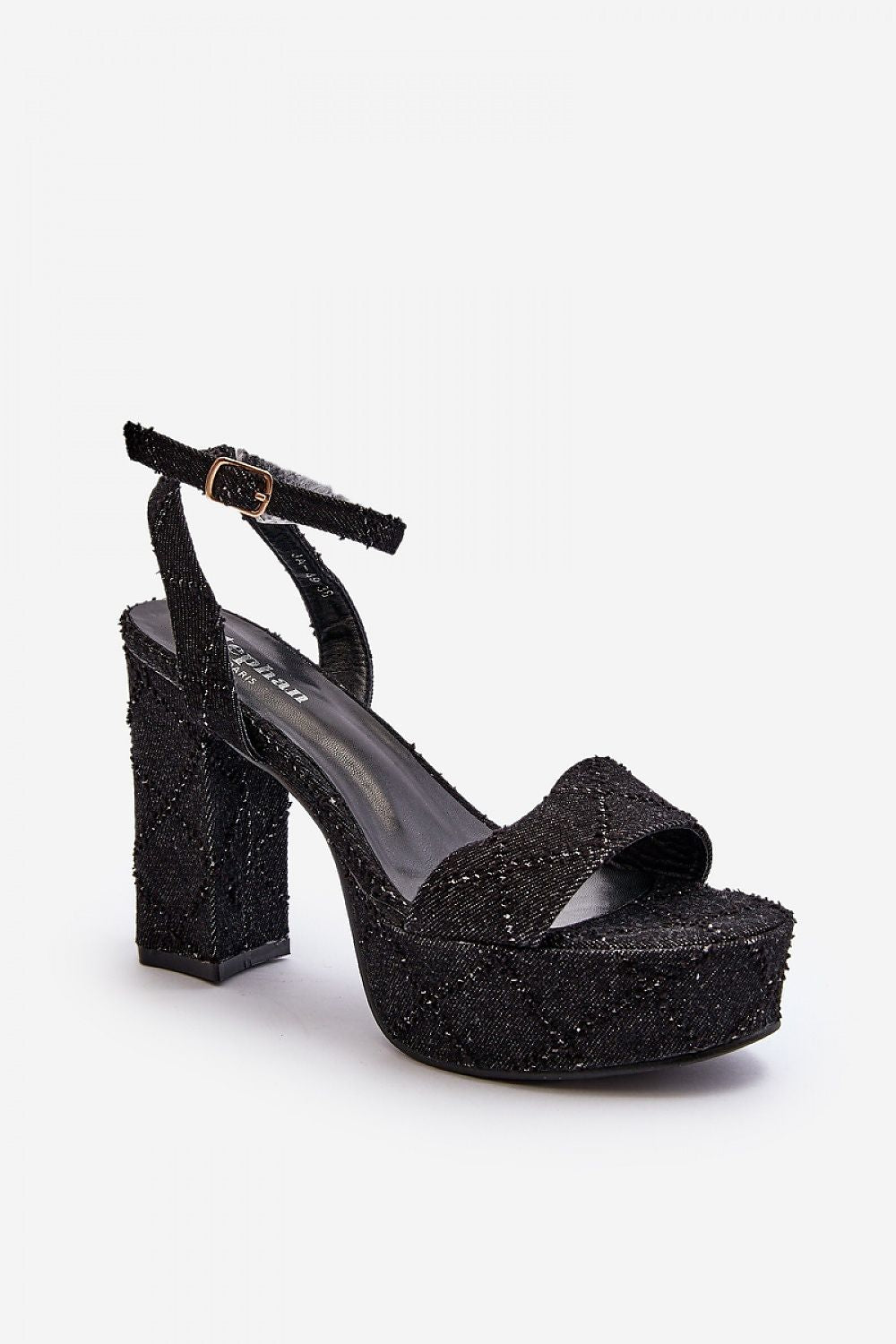 Rebecca sandalen met plateau