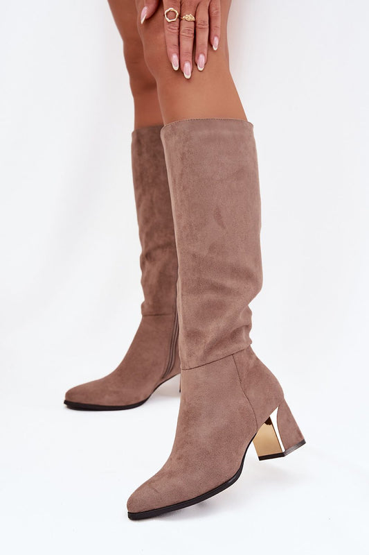  Laarzen met hoge hakken model 217828 walk-instyle